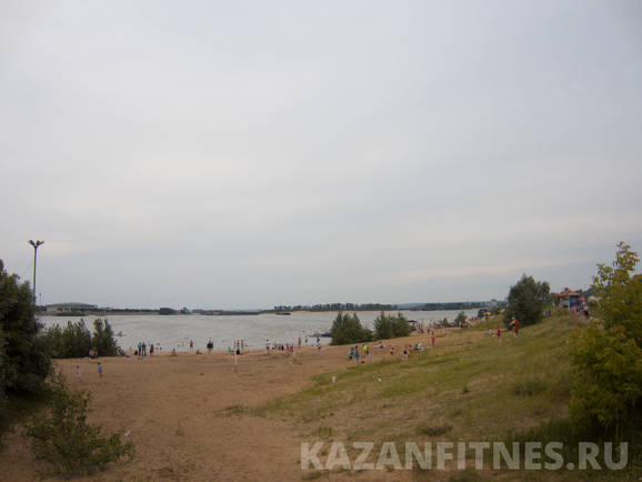 Фото Пляж Нижнее Заречье в Казани - расположение, фото, описание