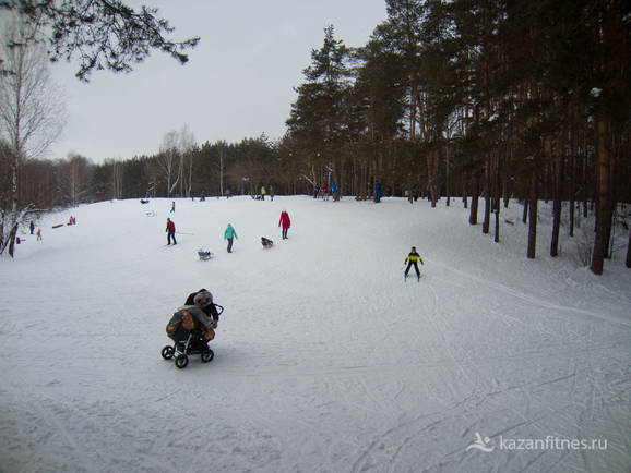 Фото Беговые лыжи на Дубравной в Казани