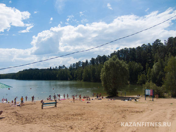 Фото Пляж Озеро Глубокое в Казани - расположение, фото, описание