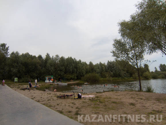Фото Пляж Парк Победы в Казани - расположение, фото, описание